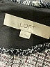 Ann Taylor LOFT Tweed Gray Casual Dress Size 8 - photo 7