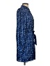 Aqua 100% Polyester Blue Casual Dress Size XS - photo 4