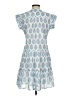 Oliphant 100% Cotton Paisley Blue Casual Dress Size S - photo 2