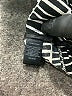 Express 100% Polyester Graphic Black Skort Size 6 - photo 5