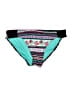Op Print Teal Swimsuit Bottoms Size S - photo 1