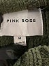Pink Rose 100% Polyester Green Turtleneck Sweater Size M - photo 7