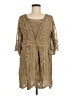 Sacred Threads Tan Casual Dress One size - photo 1