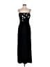 Betsy & Adam Black Cocktail Dress Size 10 - photo 1