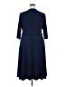 Chaps Blue Cocktail Dress Size 18 - photo 2