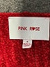 Pink Rose Red Pullover Sweater Size S - photo 7