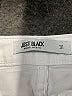 Just Black Solid White Shorts Size 31 waist - photo 3