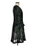 DKNY 100% Polyester Stars Green Cocktail Dress Size 6 - photo 4