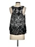 BILA 100% Polyester Black Sleeveless Blouse Size S - photo 2
