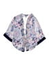 Amy Byer 100% Polyester Blue Poncho Size 7 - 8 - photo 2