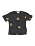 Zara 100% Baumwolle Paisley Gold Short Sleeve T-Shirt Size 4 - 5 - photo 1