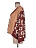 Pol 100% Acrylic Animal Print Brown Poncho Size M - photo 5