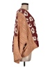 Pol 100% Acrylic Animal Print Brown Poncho Size M - photo 4