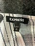 Express 100% Polyester Stripes Gray Casual Dress Size XS - photo 7