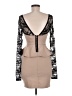 Solemio Tan Cocktail Dress Size M - photo 2