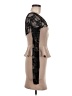 Solemio Tan Cocktail Dress Size M - photo 4