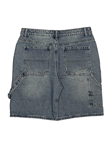 Edikted Denim Shorts (view 2)