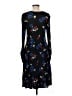 ModCloth Print Black Casual Dress Size M - photo 2