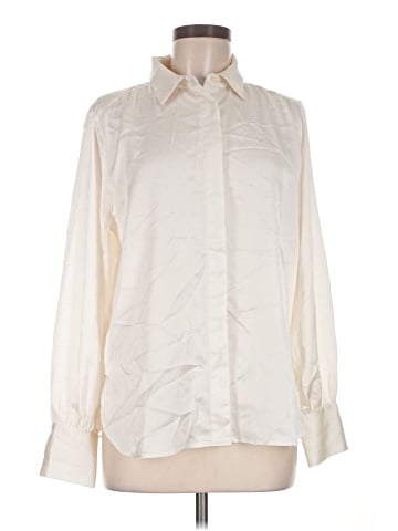 Ann Taylor Long Sleeve Blouse (view 1)