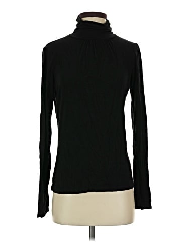 August Silk Long Sleeve Turtleneck (view 1)