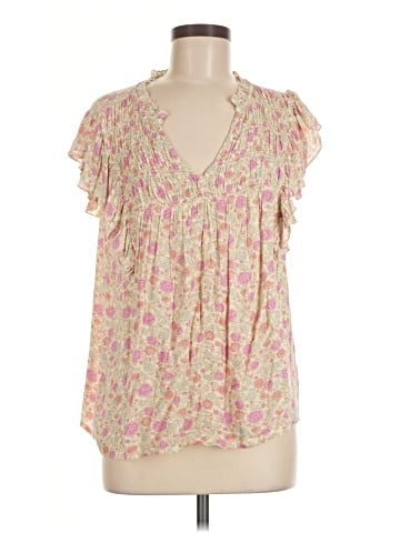 Lucky Brand Short Sleeve Blouse (view 1)