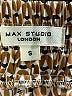 Max Studio 100% Polyester Houndstooth Brown Casual Pants Size S - photo 4