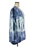 Green Tea Blue Long Sleeve Henley Size XXL - photo 4