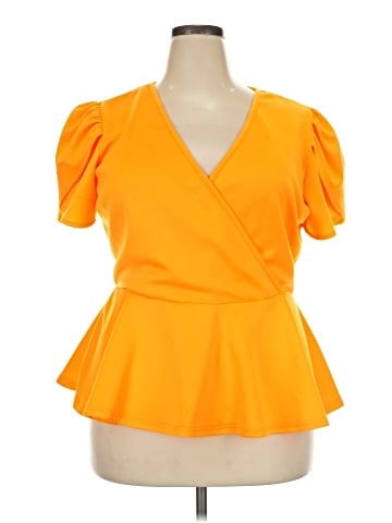 Ashley Stewart Short Sleeve Top (view 1)