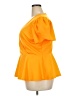 Ashley Stewart Orange Short Sleeve Top Size 18 - photo 5