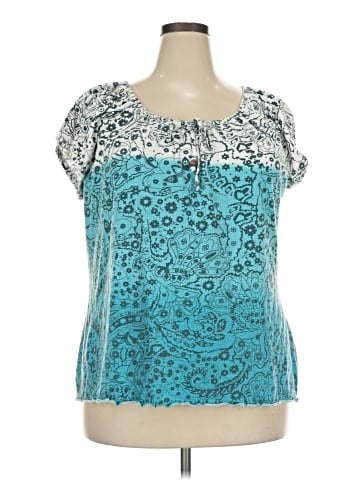 DressBarn Short Sleeve Blouse (view 1)