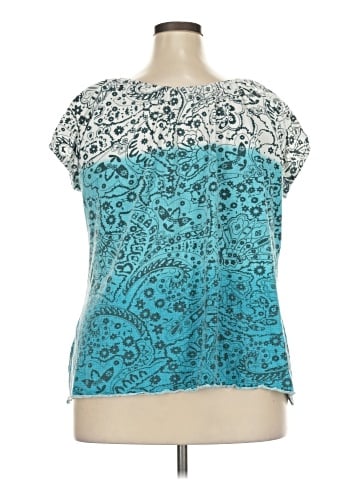 DressBarn Short Sleeve Blouse (view 2)