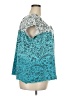 DressBarn Teal Short Sleeve Blouse Size 18 - photo 4