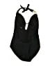 Kona Sol Paisley Black One Piece Swimsuit Size L - photo 2
