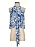 Tyche 100% Polyester Blue Sleeveless Blouse Size S - photo 1