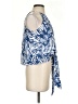 Tyche 100% Polyester Blue Sleeveless Blouse Size S - photo 4
