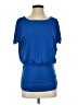 Monroe and Main Blue Short Sleeve Top Size S - photo 1