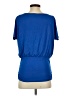 Monroe and Main Blue Short Sleeve Top Size S - photo 2