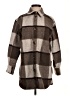 H&M 100% Polyester Brown Coat Size XS - photo 1