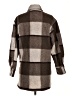H&M 100% Polyester Brown Coat Size XS - photo 2