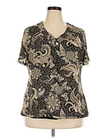 Croft & Barrow Short Sleeve Blouse (view 1)