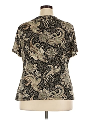Croft & Barrow Short Sleeve Blouse (view 2)