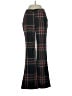 Fate 100% Polyester Plaid Black Dress Pants Size S - photo 1
