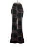 Fate 100% Polyester Plaid Black Dress Pants Size S - photo 2