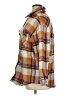 Ultra Flirt Plaid Brown Ivory Jacket Size XL - photo 5