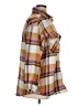Ultra Flirt Plaid Brown Ivory Jacket Size XL - photo 4