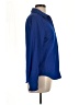 Fred David Blue Long Sleeve Blouse Size M - photo 4