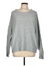 Vero Moda Solid Blue Gray Pullover Sweater Size L - photo 1