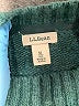 L.L.Bean Solid Green Pullover Sweater Size XL - photo 7