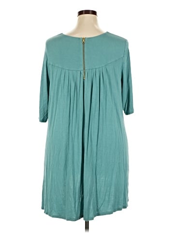 LOGO by Lori Goldstein Short Sleeve Top (view 2)