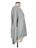 Vero Moda Solid Blue Gray Pullover Sweater Size L - photo 4
